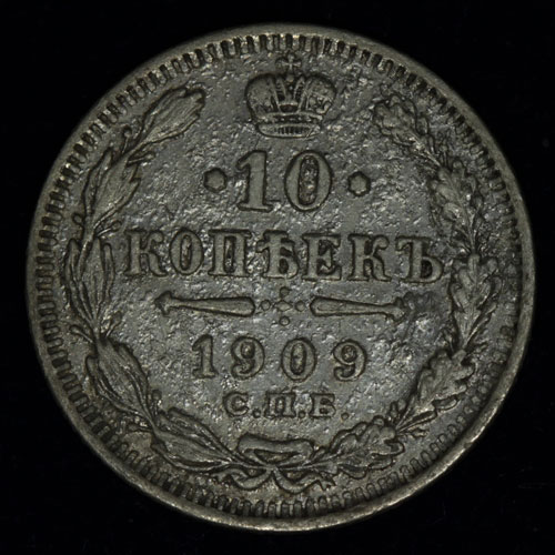 10  1909.   VF
